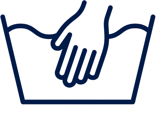 Wat betekent het handwassymbool op je kledinglabel?